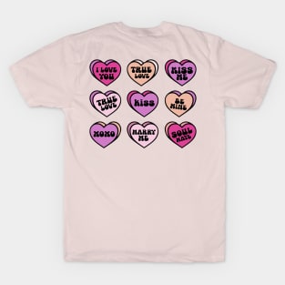 Valentine Candy Hearts T-Shirt